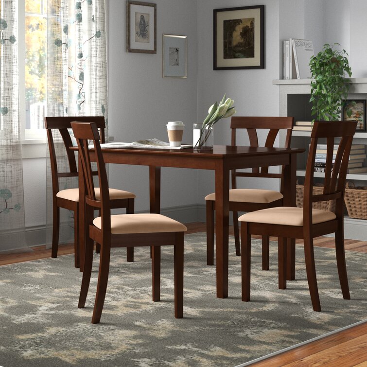 Red Barrel Studio Donald 4 Person Dining Set Reviews Wayfair Canada   Donald 4   Person Dining Set 